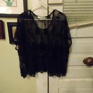 Forgiveness Lace Crop Top